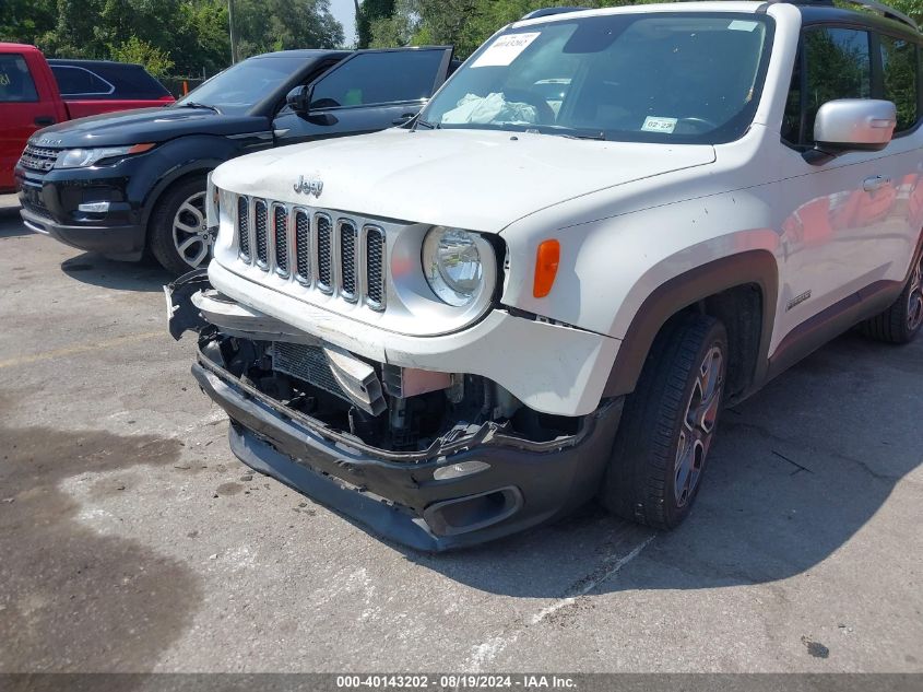 2015 Jeep Renegade Limited VIN: ZACCJADT7FPB28842 Lot: 40143202