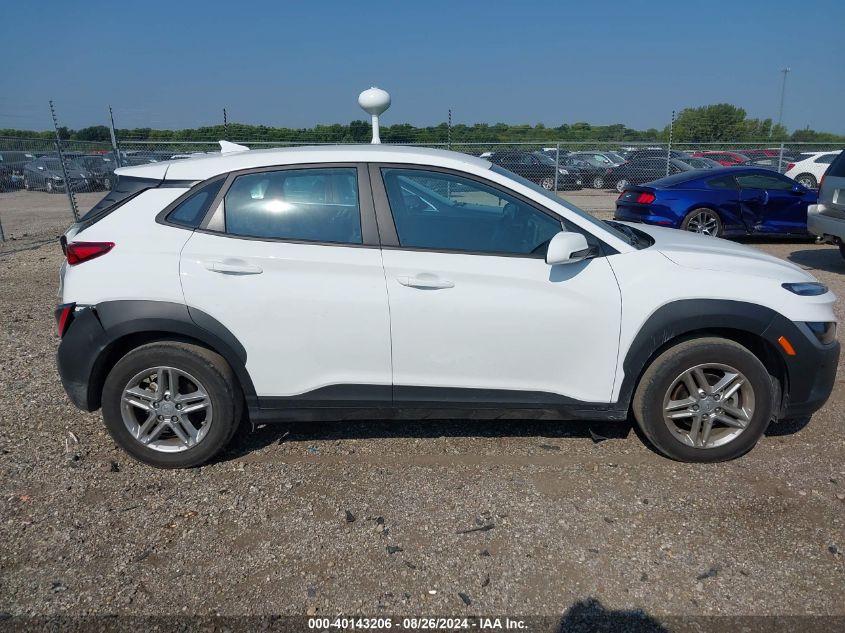 2022 Hyundai Kona Se VIN: KM8K22AB5NU863273 Lot: 40143206