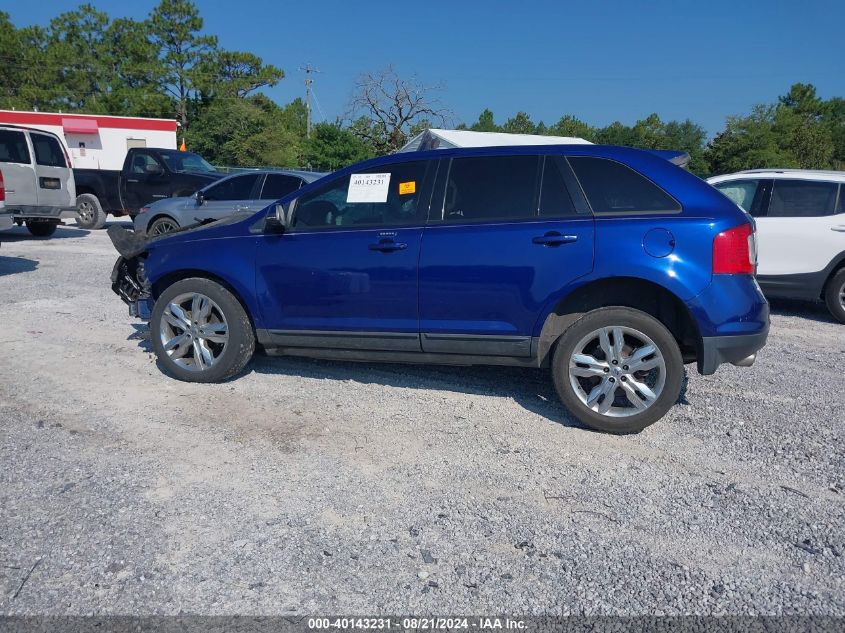 2013 Ford Edge Sel VIN: 2FMDK3JC7DBA09607 Lot: 40143231