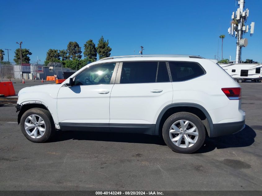 2019 Volkswagen Atlas Se VIN: 1V2DP2CA0KC621915 Lot: 40143249