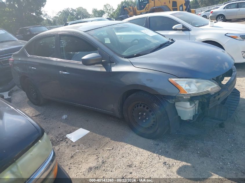 2015 Nissan Sentra Sv VIN: 3N1AB7AP4FL677182 Lot: 40143260