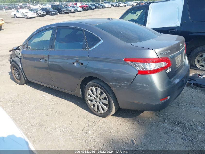 2015 Nissan Sentra Sv VIN: 3N1AB7AP4FL677182 Lot: 40143260