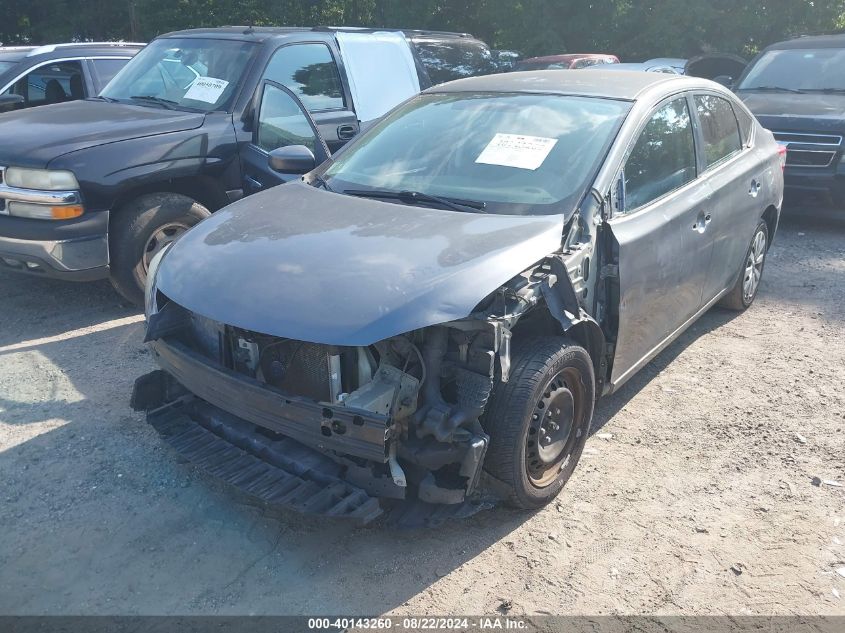 2015 Nissan Sentra Sv VIN: 3N1AB7AP4FL677182 Lot: 40143260