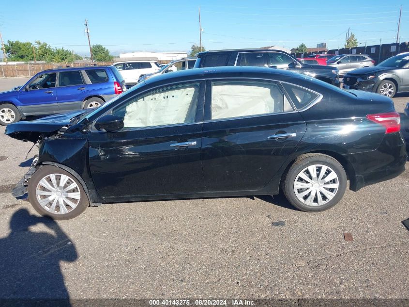 2017 Nissan Sentra Sv VIN: 3N1AB7AP1HY318037 Lot: 40143275