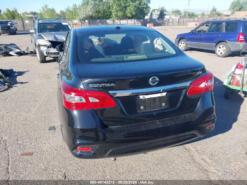 2017 Nissan Sentra Sv VIN: 3N1AB7AP1HY318037 Lot: 40143275