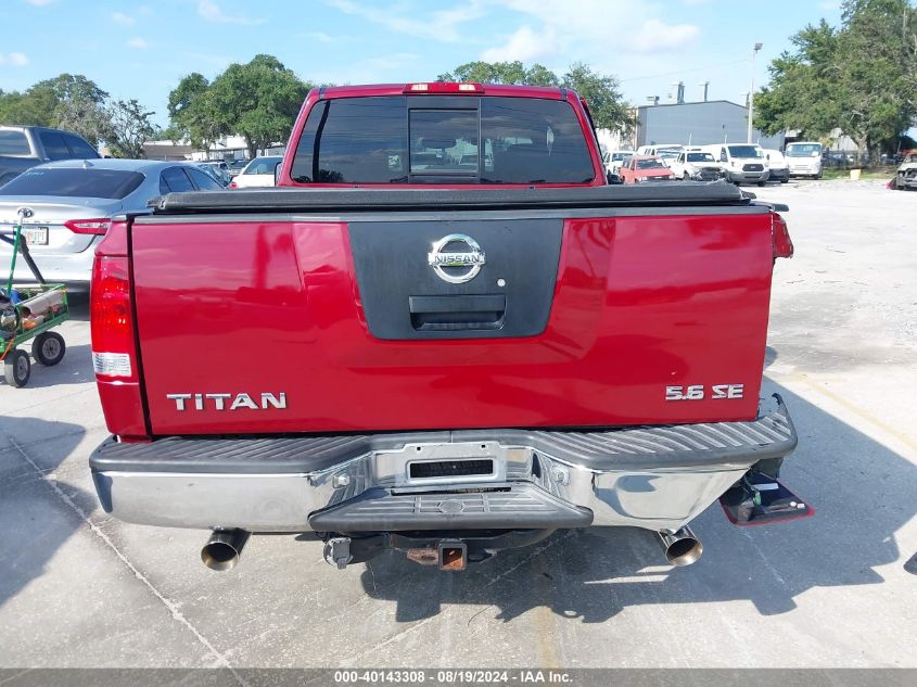 2004 Nissan Titan Se VIN: 1N6AA06A24N562005 Lot: 40143308