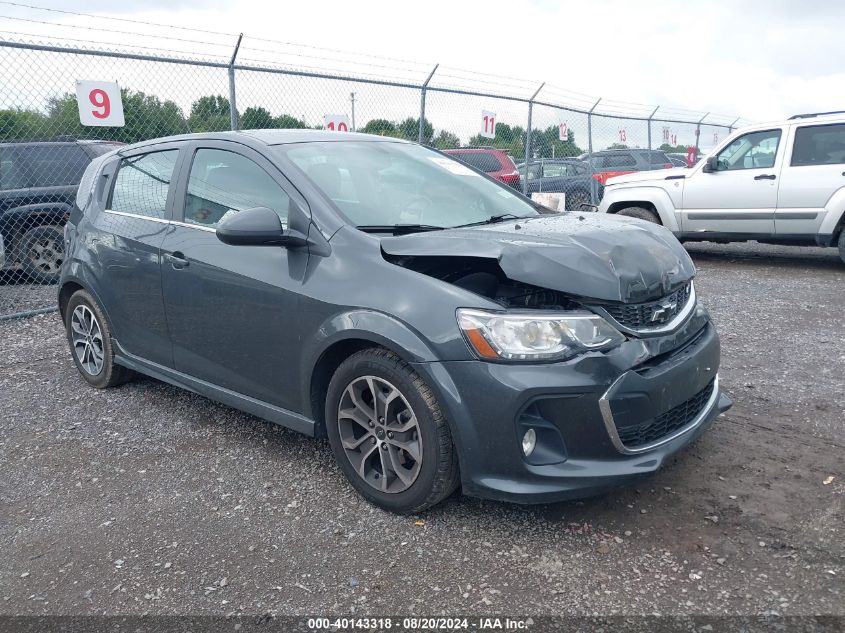 2018 Chevrolet Sonic Lt VIN: 1G1JD6SB7J4127731 Lot: 40143318