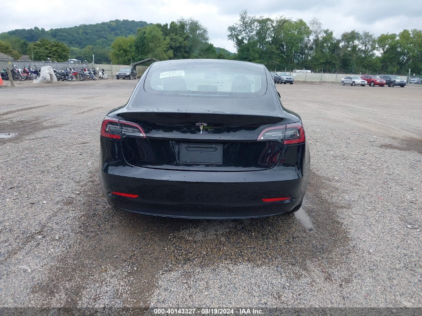 2023 Tesla Model 3 Rear-Wheel Drive VIN: 5YJ3E1EA1PF448720 Lot: 40143327