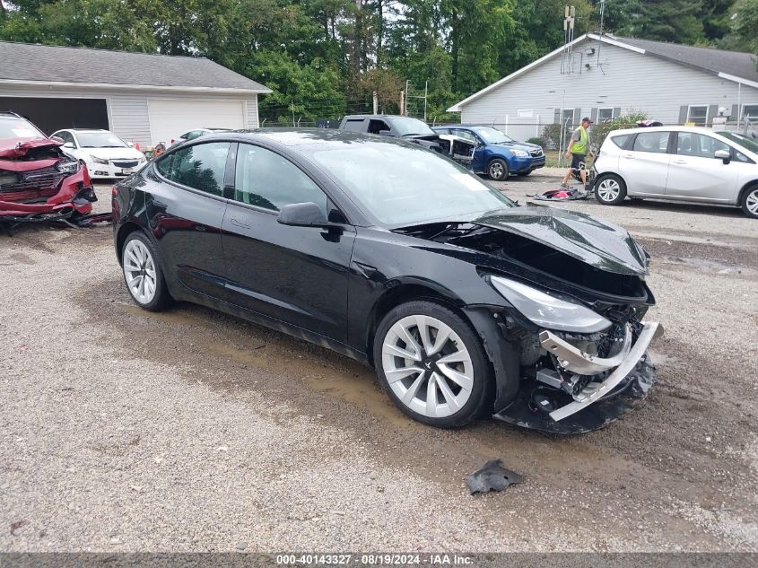 2023 Tesla Model 3 Rear-Wheel Drive VIN: 5YJ3E1EA1PF448720 Lot: 40143327