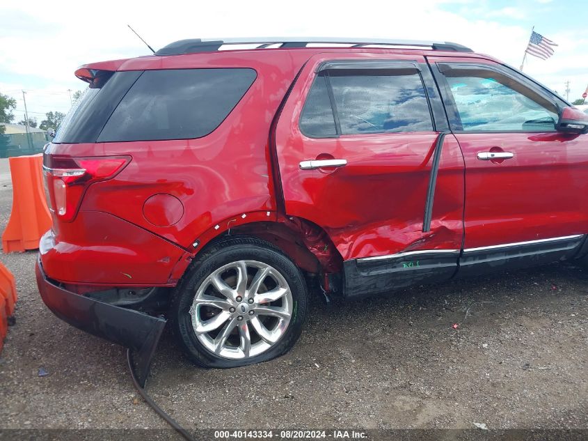 2014 Ford Explorer Limited VIN: 1FM5K8F80EGA36955 Lot: 40143334