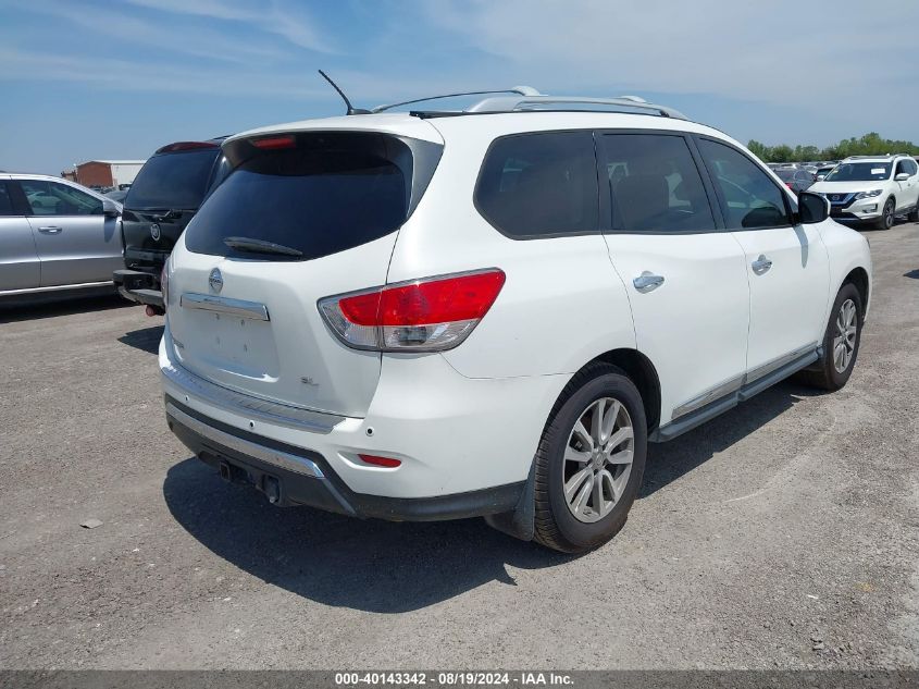 2014 Nissan Pathfinder Sl VIN: 5N1AR2MN7EC649940 Lot: 40143342