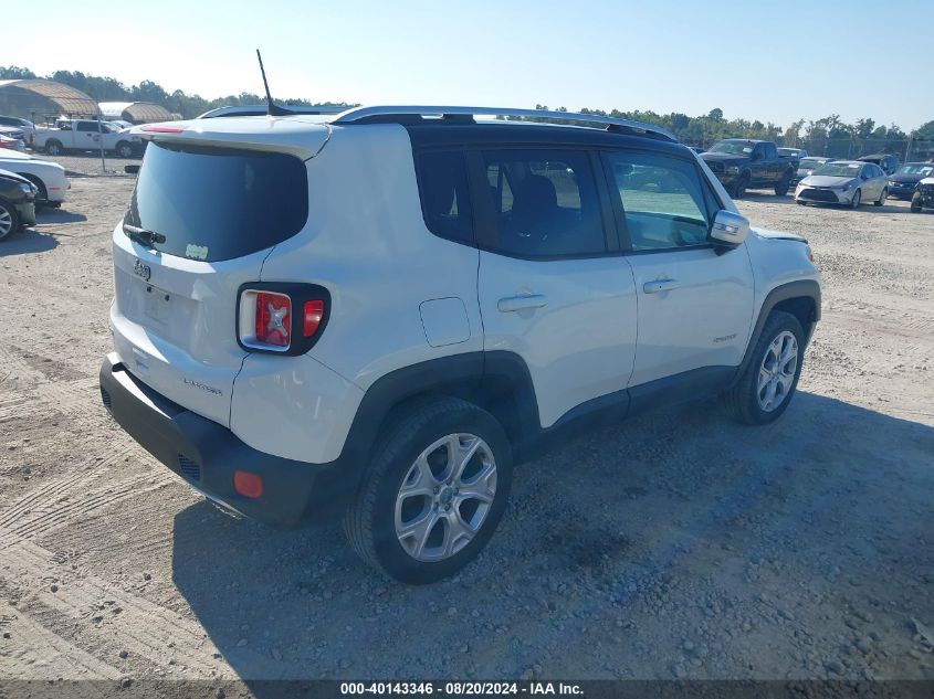 2018 Jeep Renegade Limited VIN: ZACCJBDB9JPH03061 Lot: 40143346