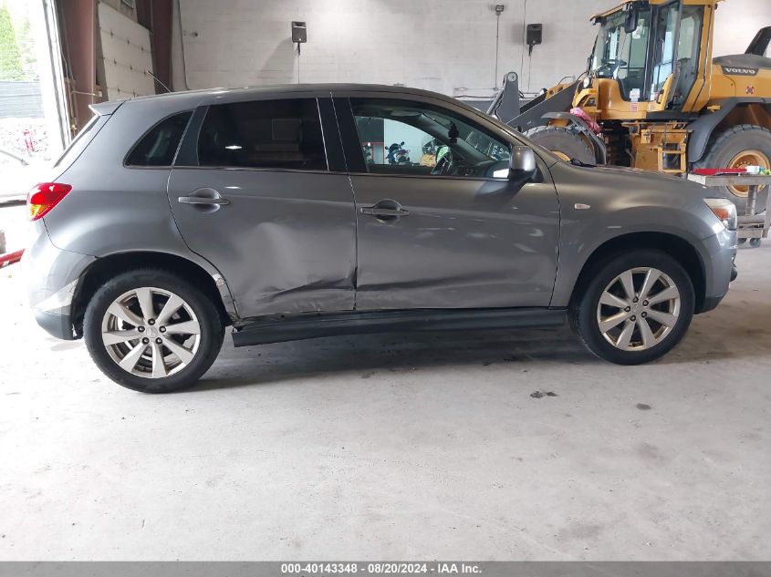 2013 Mitsubishi Outlander Sport Se VIN: 4A4AR4AU4DE002855 Lot: 40143348