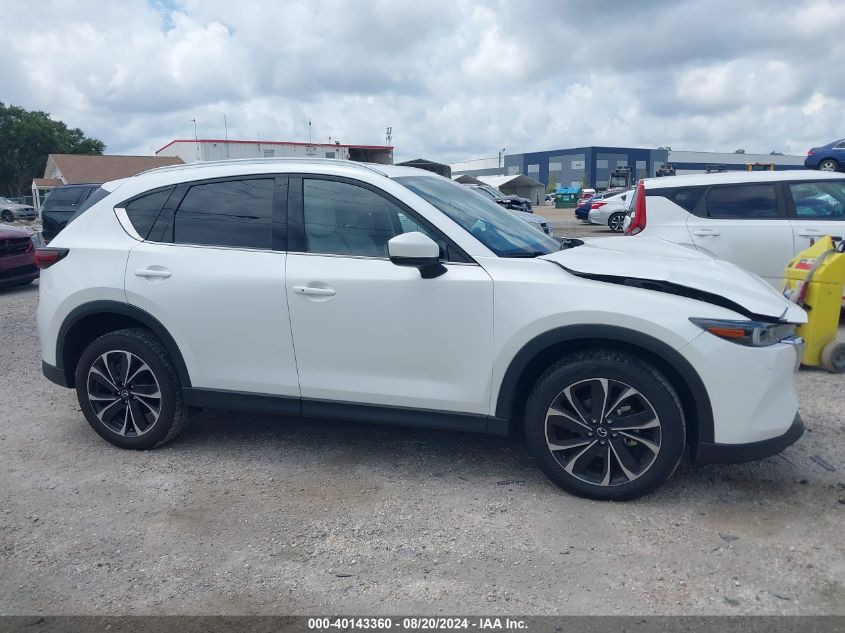 2022 Mazda Cx-5 2.5 S Premium Plus VIN: JM3KFBEM3N0579918 Lot: 40143360