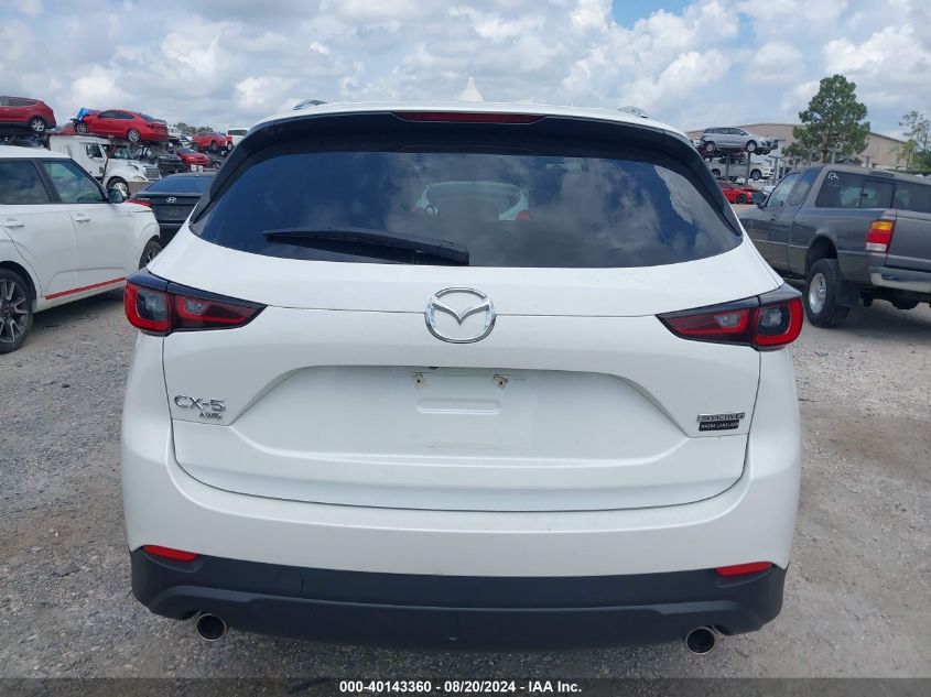 2022 Mazda Cx-5 2.5 S Premium Plus VIN: JM3KFBEM3N0579918 Lot: 40143360