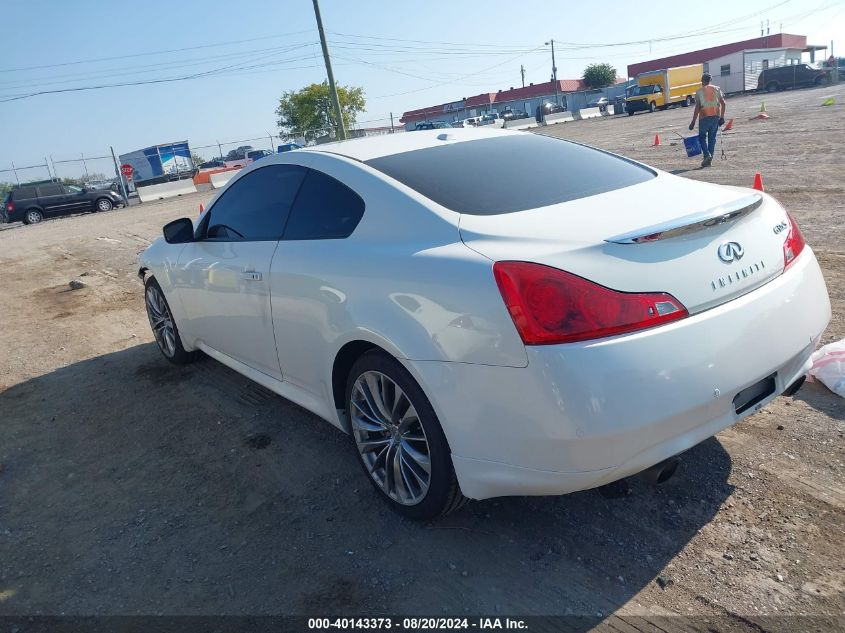 2011 Infiniti G37X VIN: JN1CV6EL7BM263024 Lot: 40143373