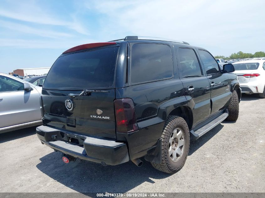 2003 Cadillac Escalade Standard VIN: 1GYEK63N43R169197 Lot: 40143379