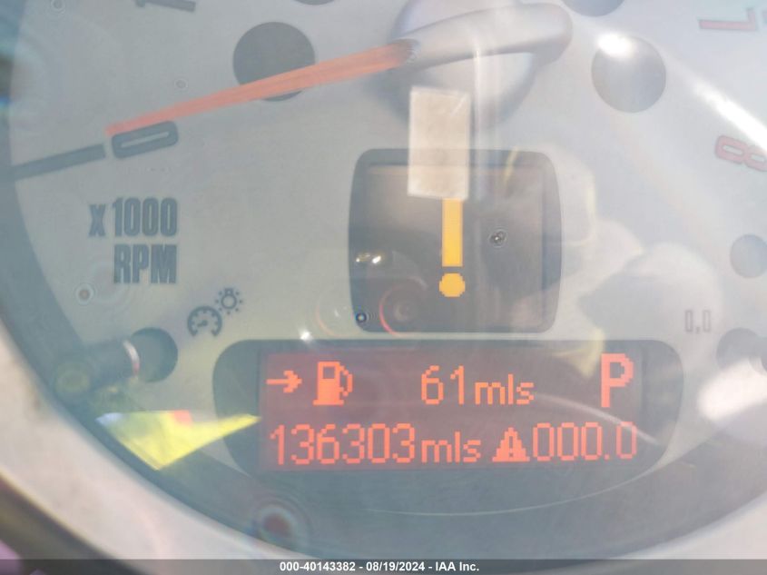 2007 Mini Cooper VIN: WMWMF33587TT55271 Lot: 40143382