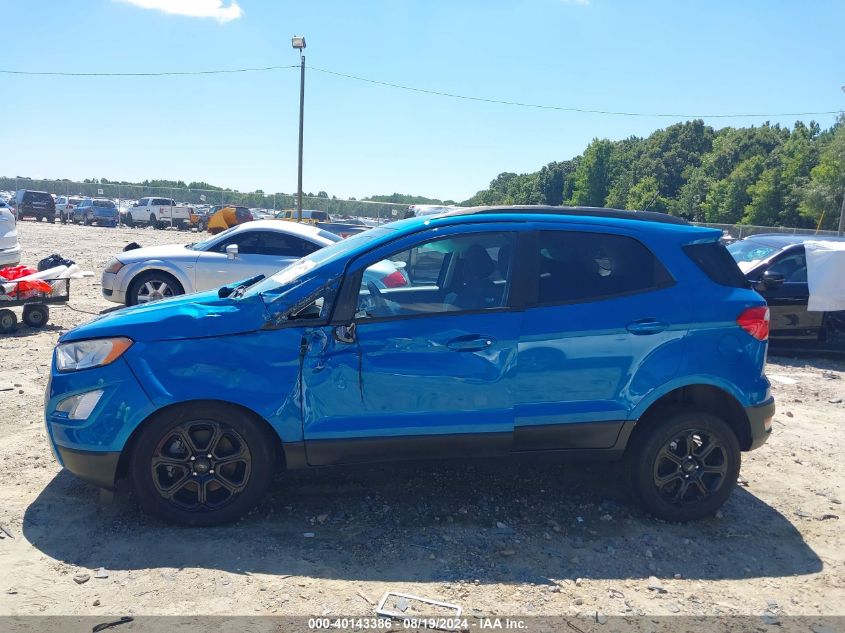 2019 Ford Ecosport Se VIN: MAJ3S2GE3KC257665 Lot: 40143386