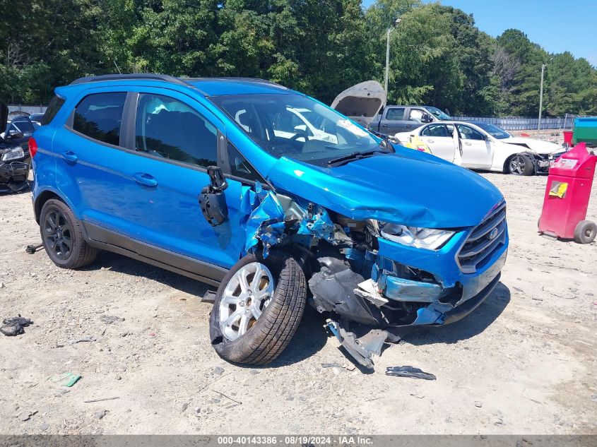 2019 Ford Ecosport Se VIN: MAJ3S2GE3KC257665 Lot: 40143386