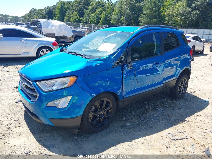 2019 Ford Ecosport Se VIN: MAJ3S2GE3KC257665 Lot: 40143386