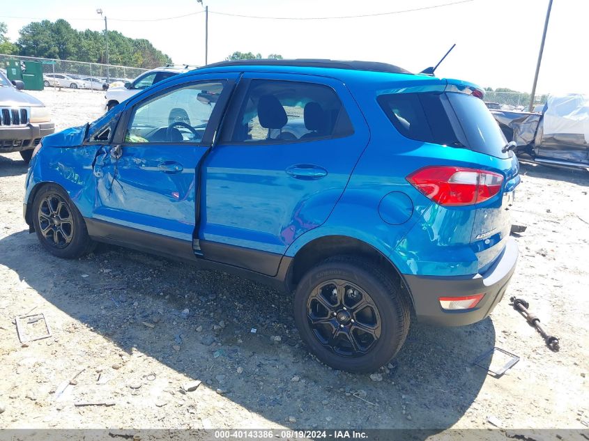 2019 Ford Ecosport Se VIN: MAJ3S2GE3KC257665 Lot: 40143386