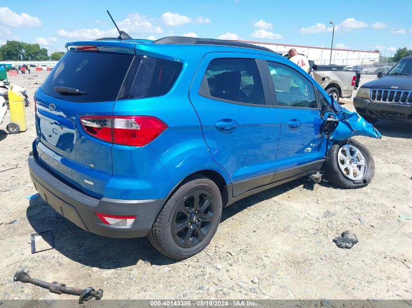 2019 Ford Ecosport Se VIN: MAJ3S2GE3KC257665 Lot: 40143386