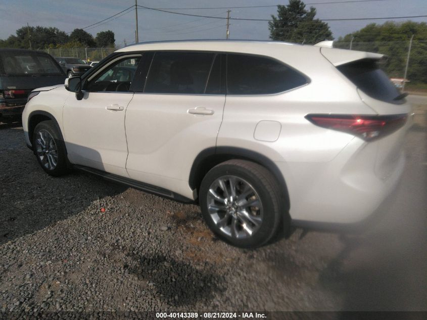 2020 TOYOTA HIGHLANDER LIMITED - 5TDDZRBH6LS047730