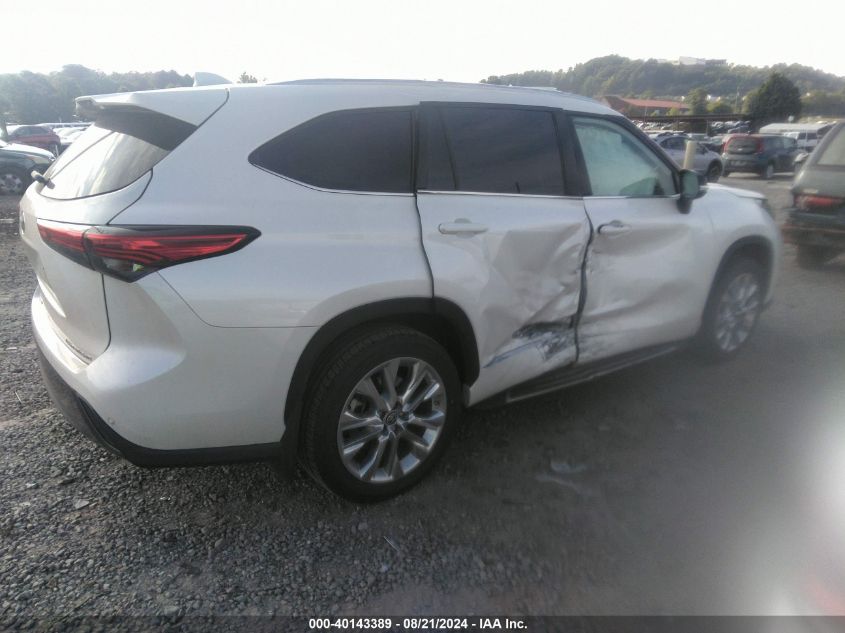 2020 TOYOTA HIGHLANDER LIMITED - 5TDDZRBH6LS047730