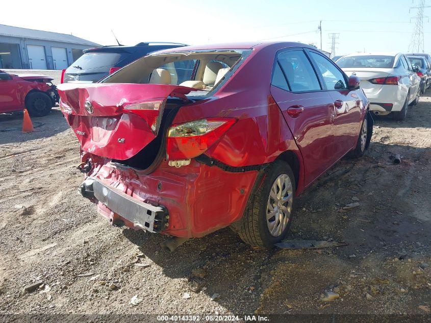 2018 Toyota Corolla L/Le/Xle/Se/Xse VIN: 5YFBURHE2JP742425 Lot: 40143392