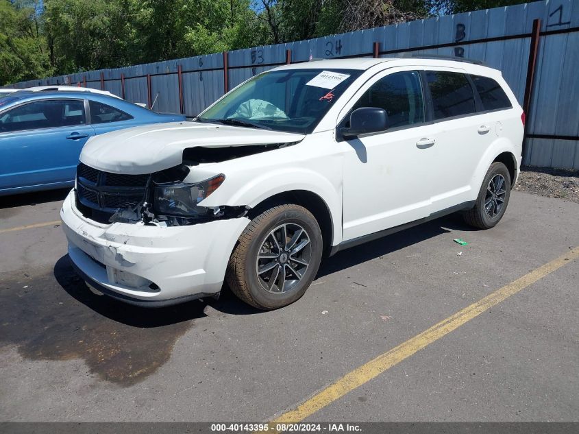 2018 Dodge Journey Se VIN: 3C4PDCAB7JT347883 Lot: 40143395