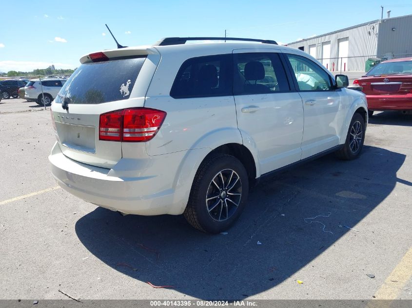 2018 Dodge Journey Se VIN: 3C4PDCAB7JT347883 Lot: 40143395