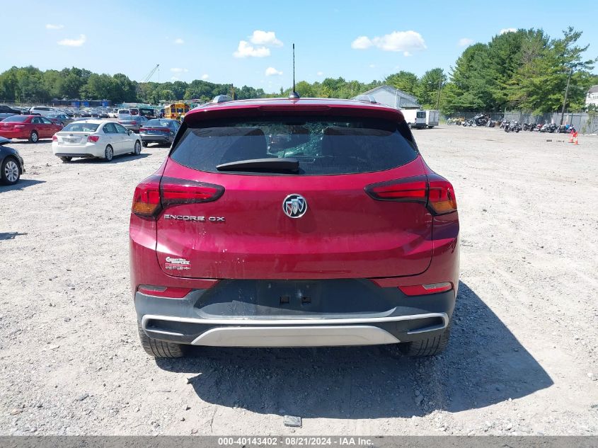 2021 Buick Encore Gx Select VIN: KL4MMDS26MB104640 Lot: 40143402