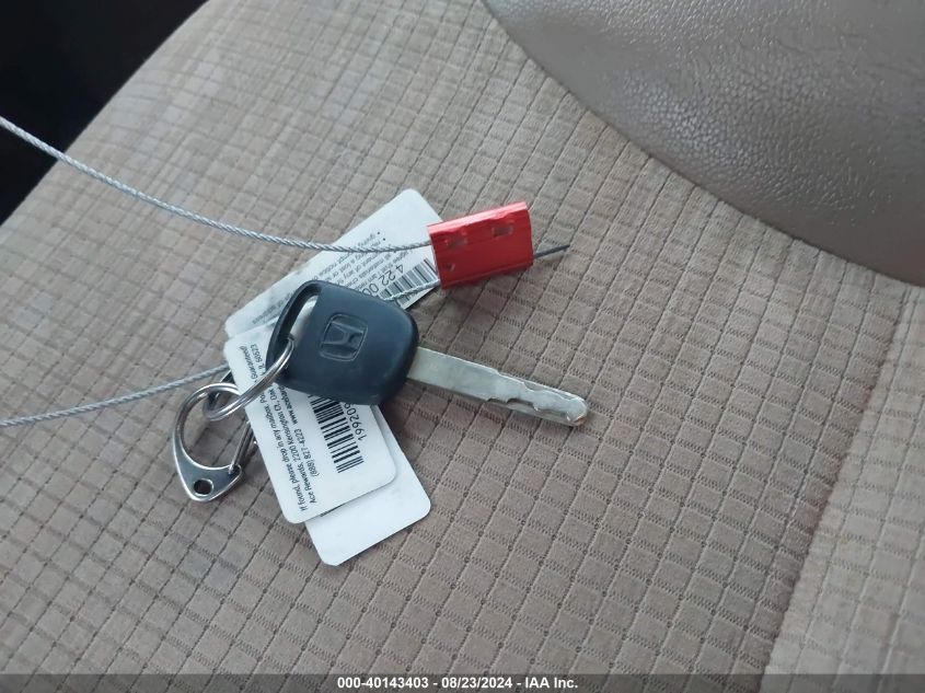 2002 Honda Cr-V Lx VIN: JHLRD77512C091371 Lot: 40143403