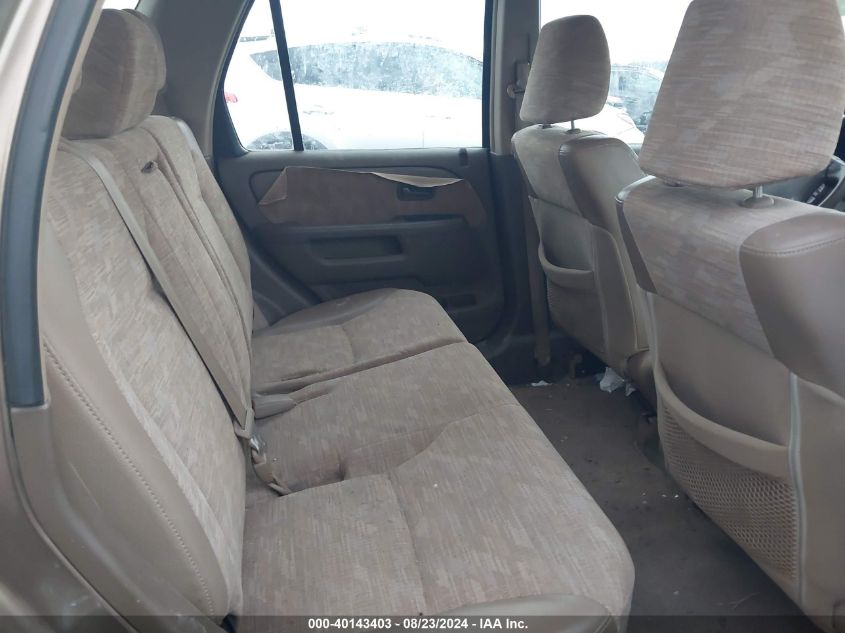 2002 Honda Cr-V Lx VIN: JHLRD77512C091371 Lot: 40143403