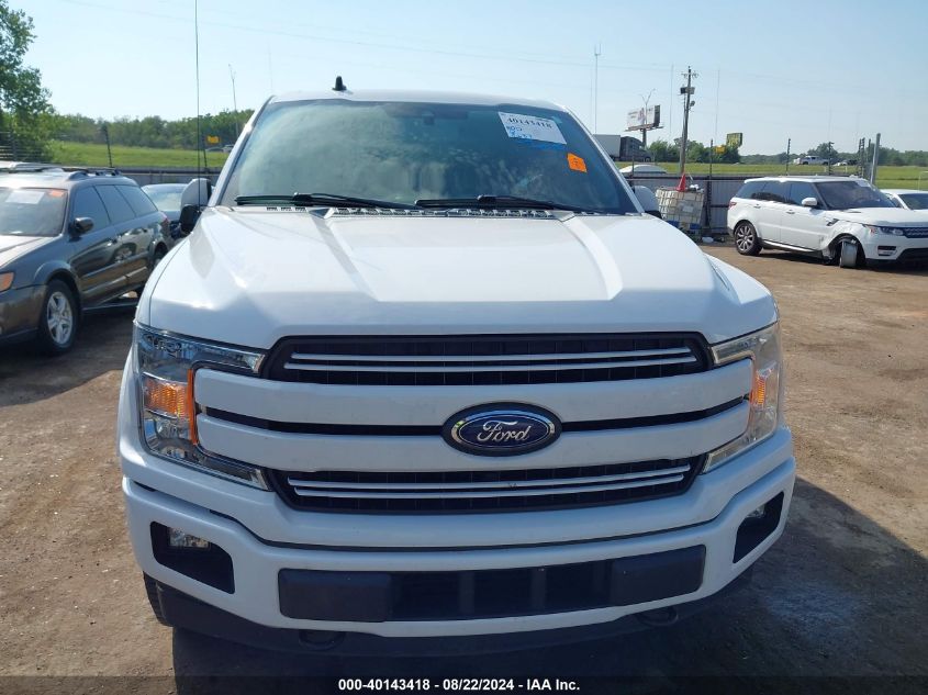 2019 Ford F-150 Lariat VIN: 1FTEW1E40KKD70488 Lot: 40143418