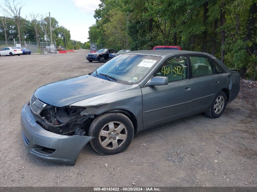 2002 Toyota Avalon Xl/Xls VIN: 4T1BF28B82U204562 Lot: 40143422