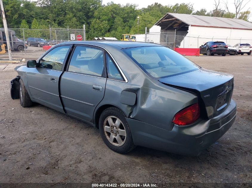 2002 Toyota Avalon Xl/Xls VIN: 4T1BF28B82U204562 Lot: 40143422