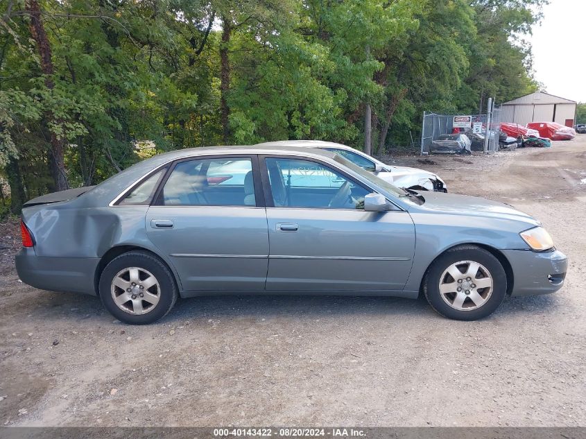 2002 Toyota Avalon Xl/Xls VIN: 4T1BF28B82U204562 Lot: 40143422