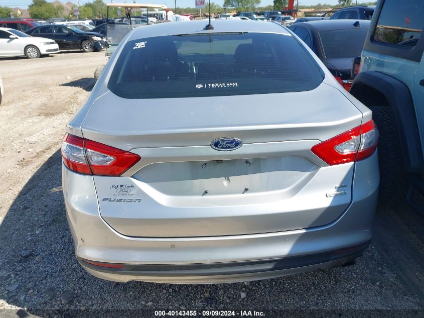 2015 Ford Fusion Se VIN: 3FA6P0HD1FR278790 Lot: 40143455