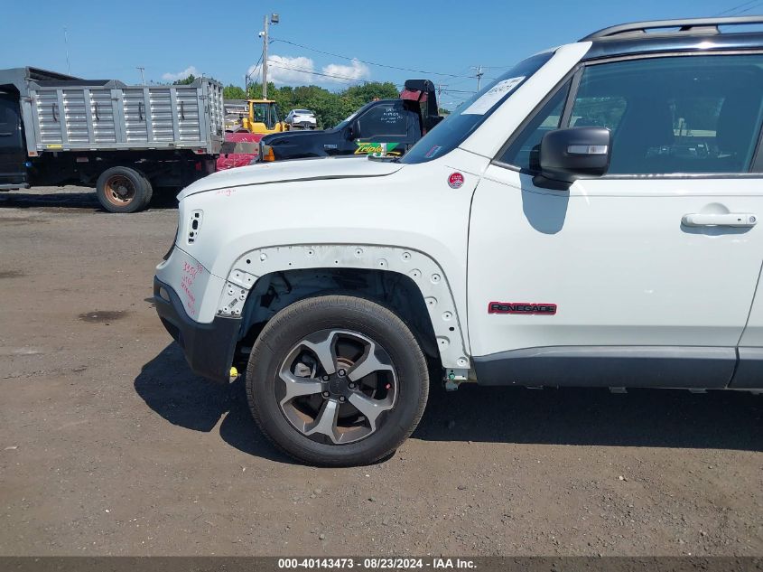 2019 Jeep Renegade Trailhawk 4X4 VIN: ZACNJBC10KPK80886 Lot: 40143473