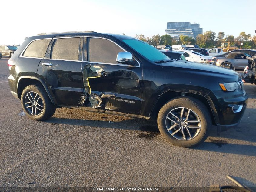 2017 Jeep Grand Cherokee Limited 4X2 VIN: 1C4RJEBG9HC949973 Lot: 40143495