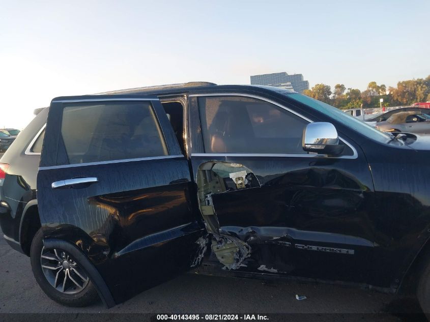 VIN 1C4RJEBG9HC949973 2017 JEEP GRAND CHEROKEE LIMITED 4X2