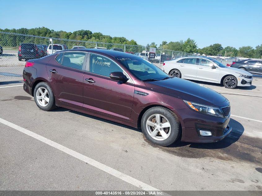 5XXGM4A75FG480310 2015 KIA OPTIMA - Image 1