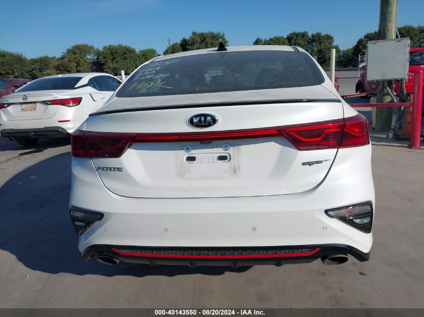 2020 Kia Forte Gt VIN: 3KPF44AC3LE211249 Lot: 40143550