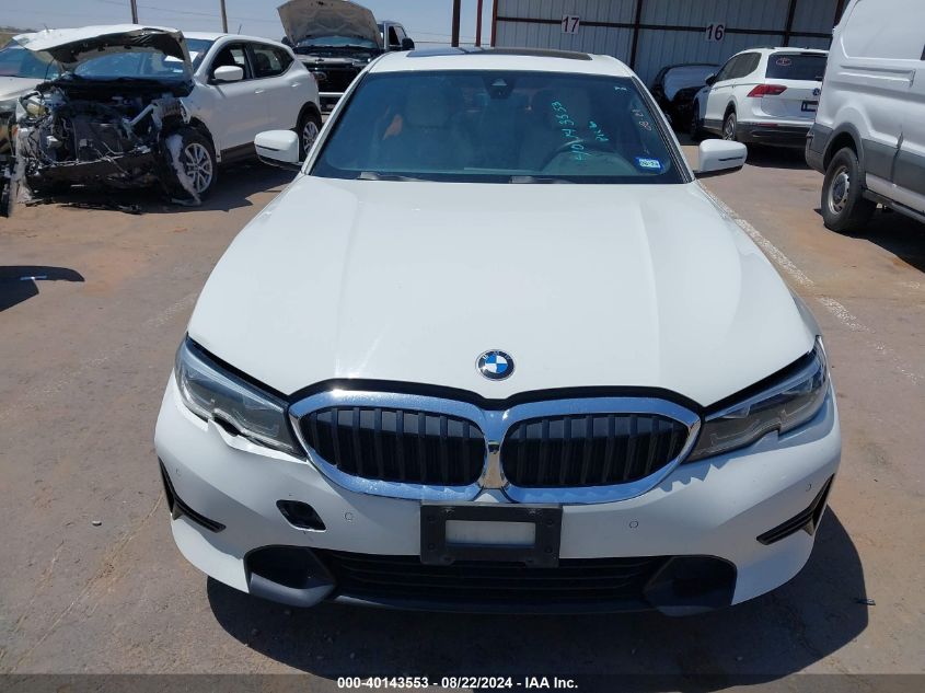 2020 BMW 330I VIN: WBA5R1C06LFH42255 Lot: 40143553