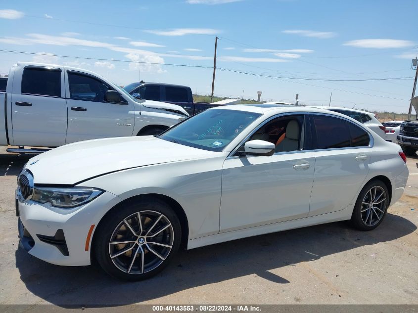 2020 BMW 330I VIN: WBA5R1C06LFH42255 Lot: 40143553