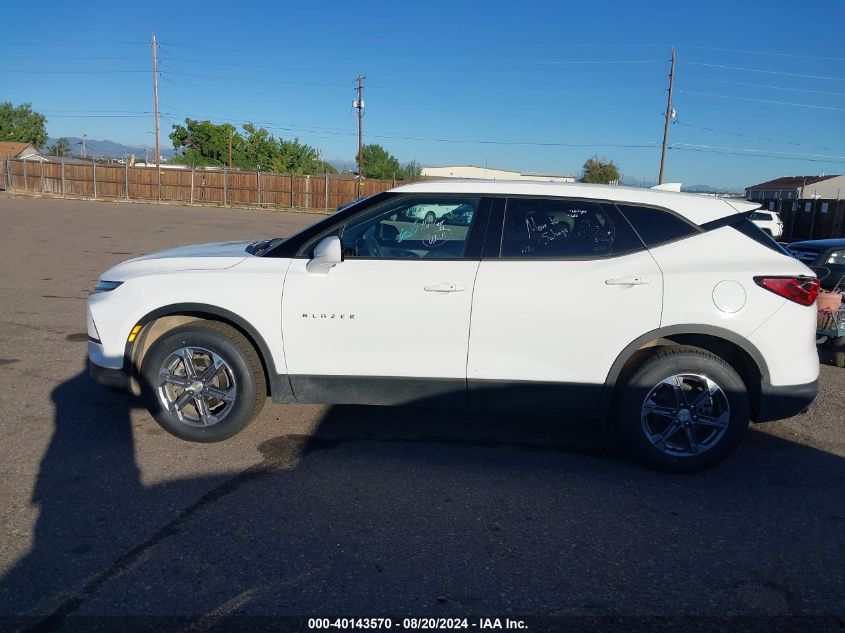 2023 Chevrolet Blazer Fwd 2Lt VIN: 3GNKBCR47PS210650 Lot: 40143570