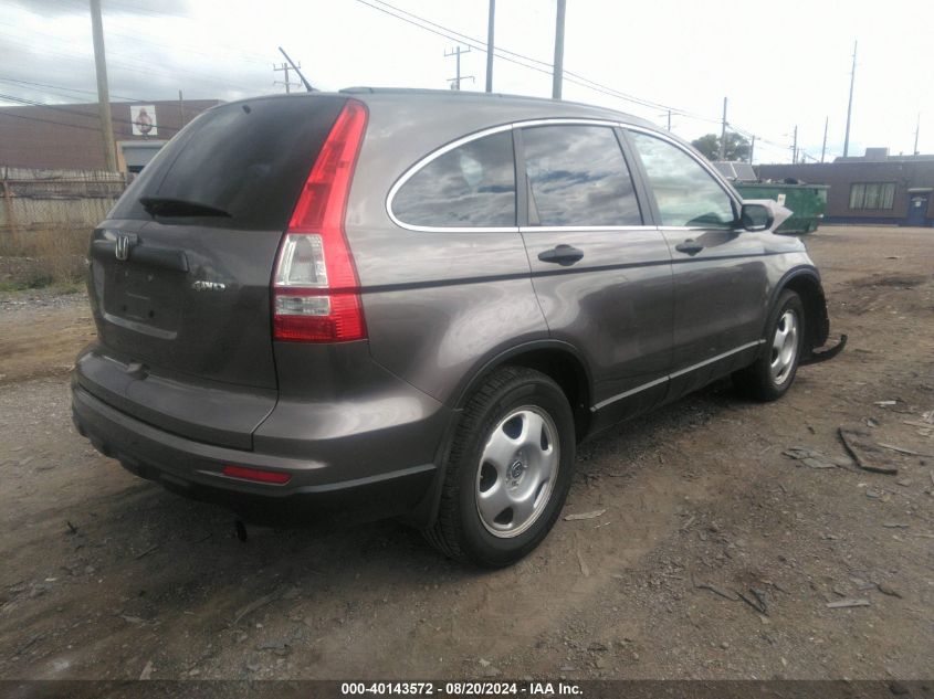 2010 Honda Cr-V Lx VIN: 5J6RE4H33AL054563 Lot: 40143572