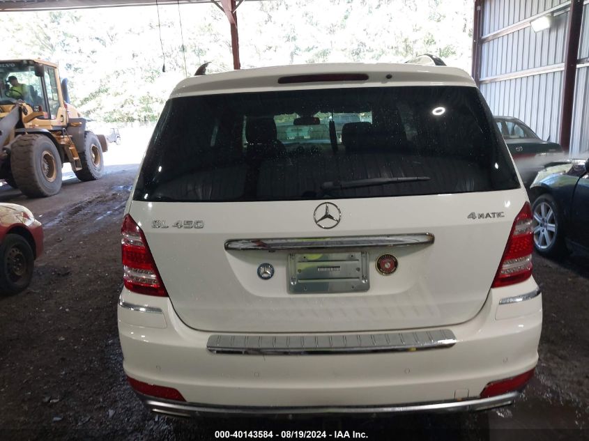 2011 Mercedes-Benz Gl 450 4Matic VIN: 4JGBF7BE1BA707092 Lot: 40143584